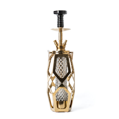 COCOYAYA Laltern Hookah - Golden