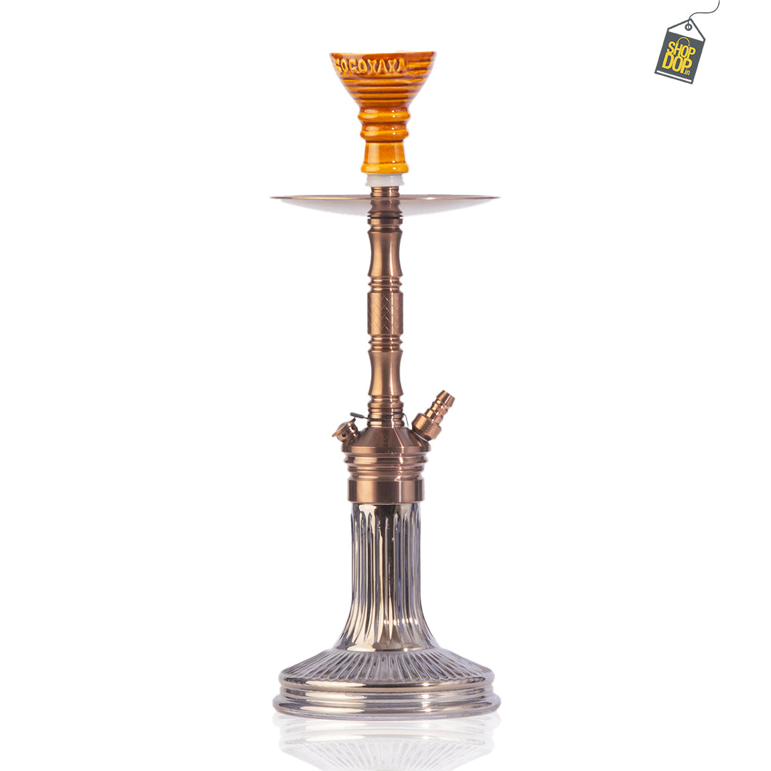 COCOYAYA Milan Hookah - Bronze (Grey Base)