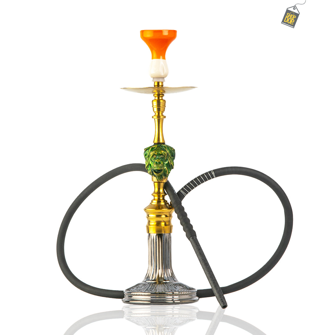 COCOYAYA Mojo Bohemian Hookah - Gold Stem / Grey Base