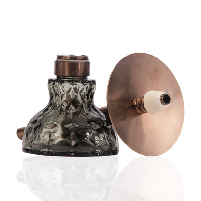 COCOYAYA Oakley Hookah (Conquer Series) - Bronze Stem (Grey Base)