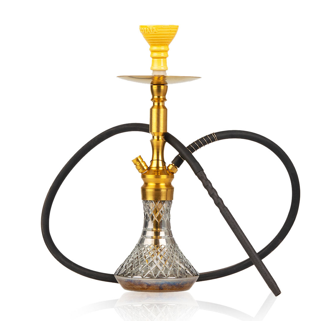 Shisha Collection Buy COCOYAYA Pedro Hookah - Gold – shopdop.in