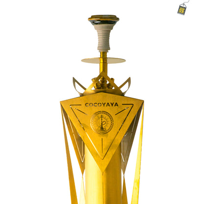 COCOYAYA Poineer Hookah - Golden