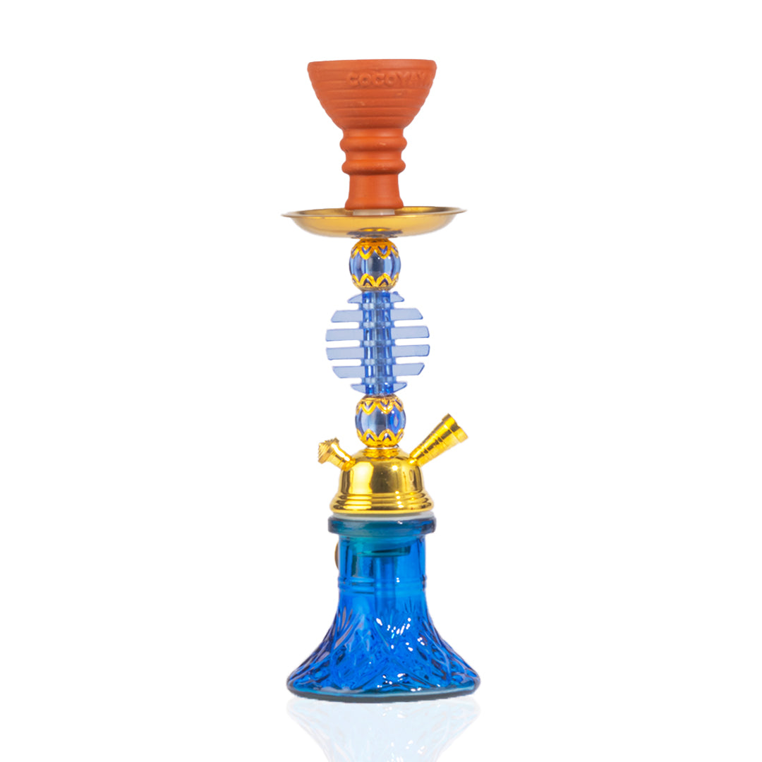 COCOYAYA Pumpkin 1203 - 3 Hookah - Blue