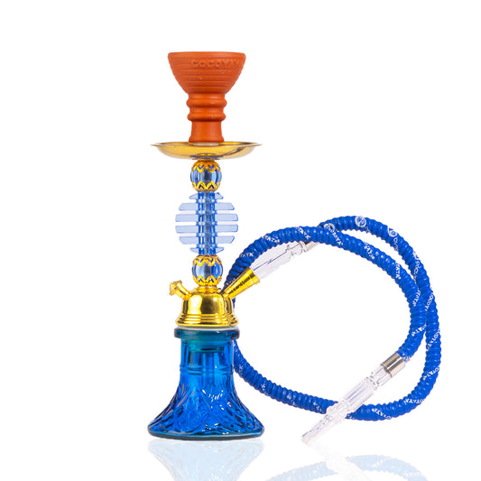 COCOYAYA Pumpkin 1203 - 3 Hookah - Blue