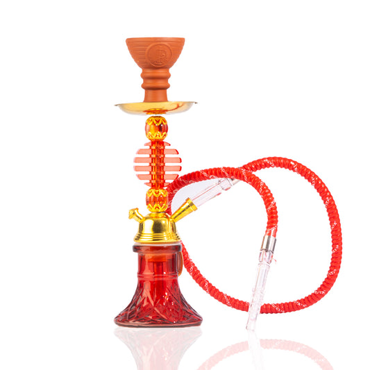 COCOYAYA Pumpkin 1203 - 3 Hookah - Red