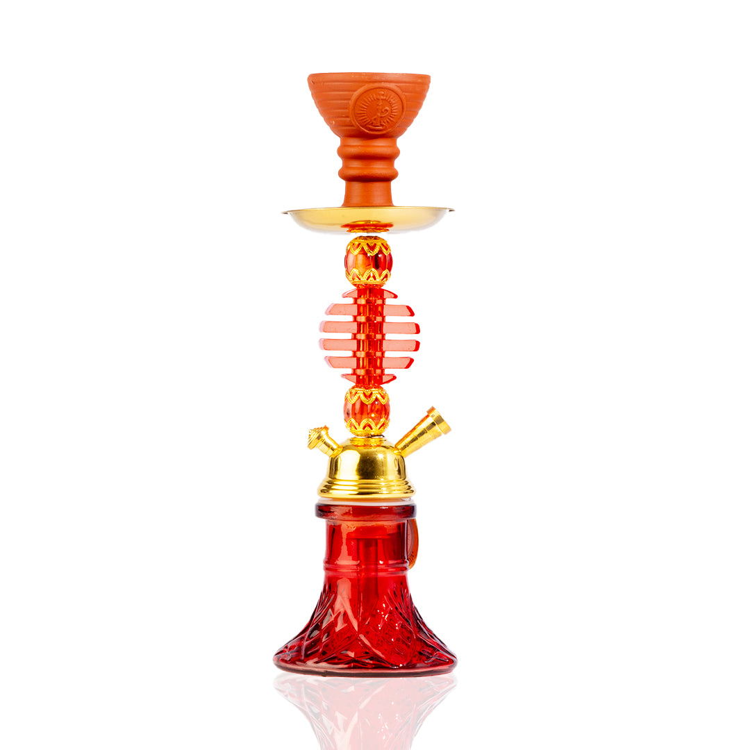 COCOYAYA Pumpkin 1203 - 3 Hookah - Red