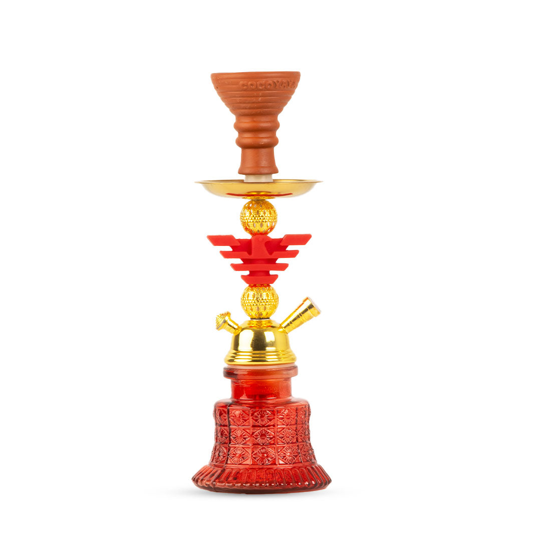 COCOYAYA Pumpkin 1205 Hookah - Red