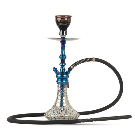 COCOYAYA Simba Hookah - Blue Stem / Grey Base