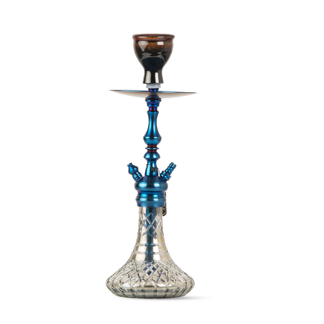 COCOYAYA Simba Hookah - Blue Stem / Grey Base