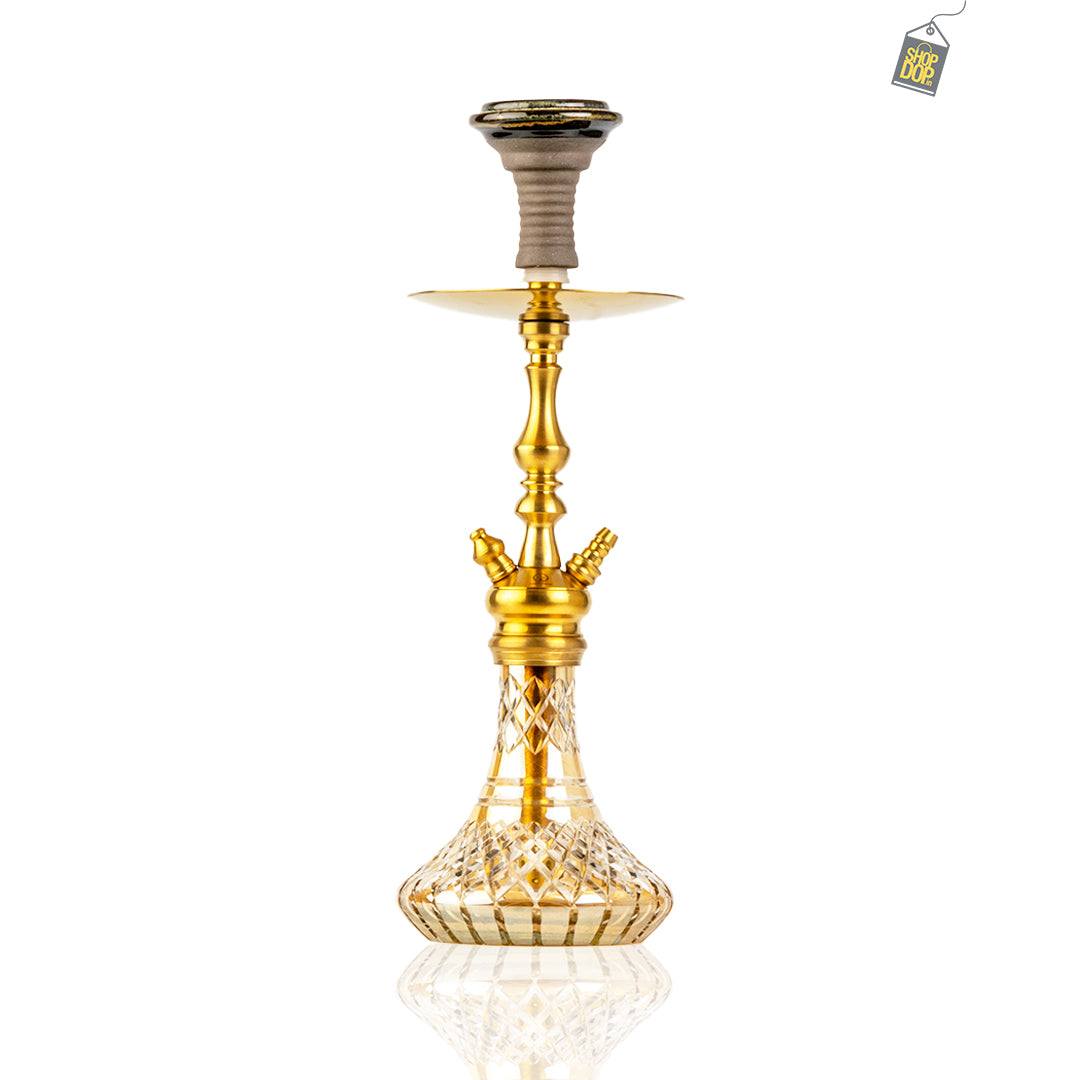 COCOYAYA Simba Hookah - Golden (Gold Base)