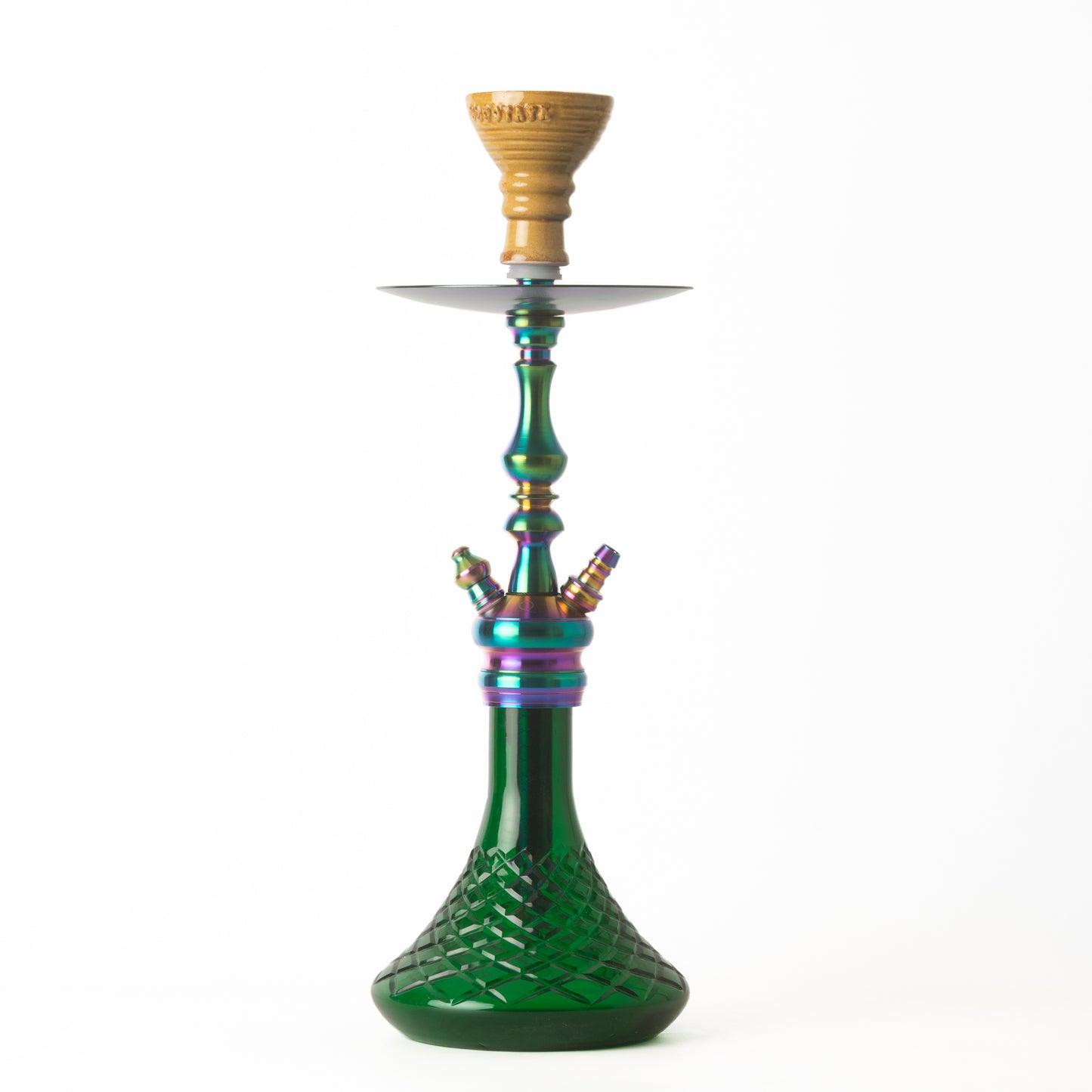 COCOYAYA Simba Hookah - Green Base/Rainbow Stem