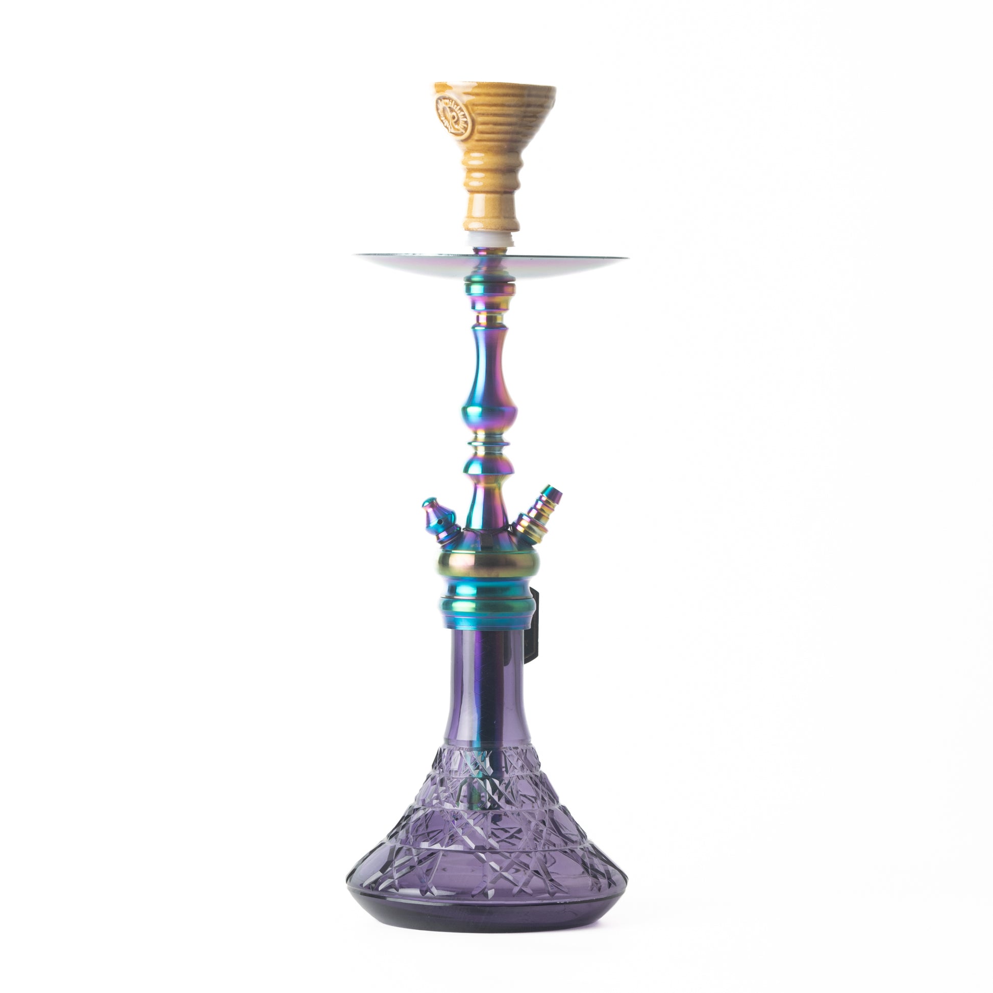 COCOYAYA Simba Hookah - Purple Base/Rainbow Stem