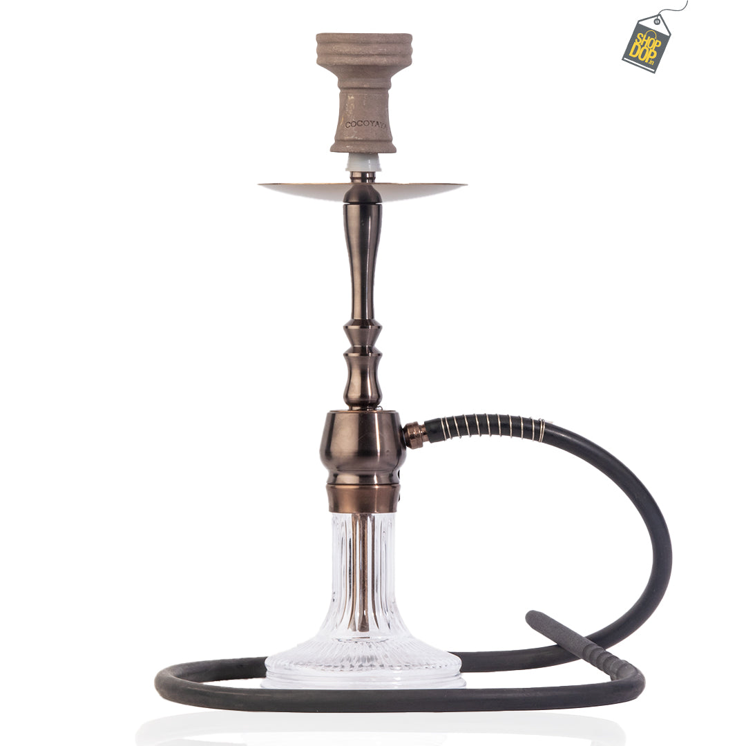 COCOYAYA Tokyo X Hookah - Bronze Stem/Transparent Base