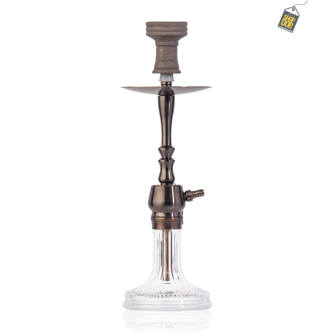 COCOYAYA Tokyo X Hookah - Bronze Stem/Transparent Base