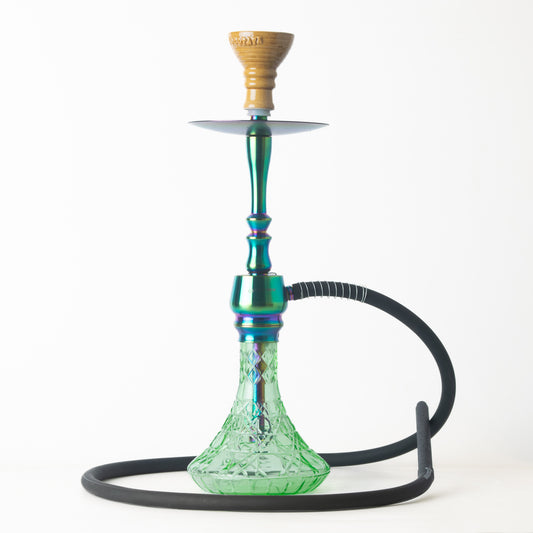 COCOYAYA Tokyo X Hookah - Rainbow Stem/Green Base