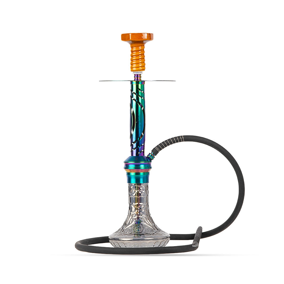 Buy COCOYAYA Valeria Hookah - Rainbow (Black Base) – shopdop.in