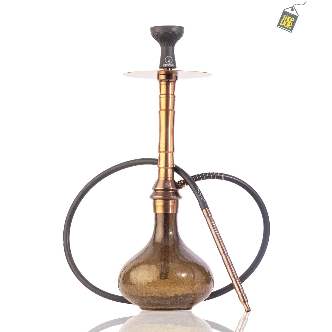 COCOYAYA Vargo Hookah - Bronze / Black Base