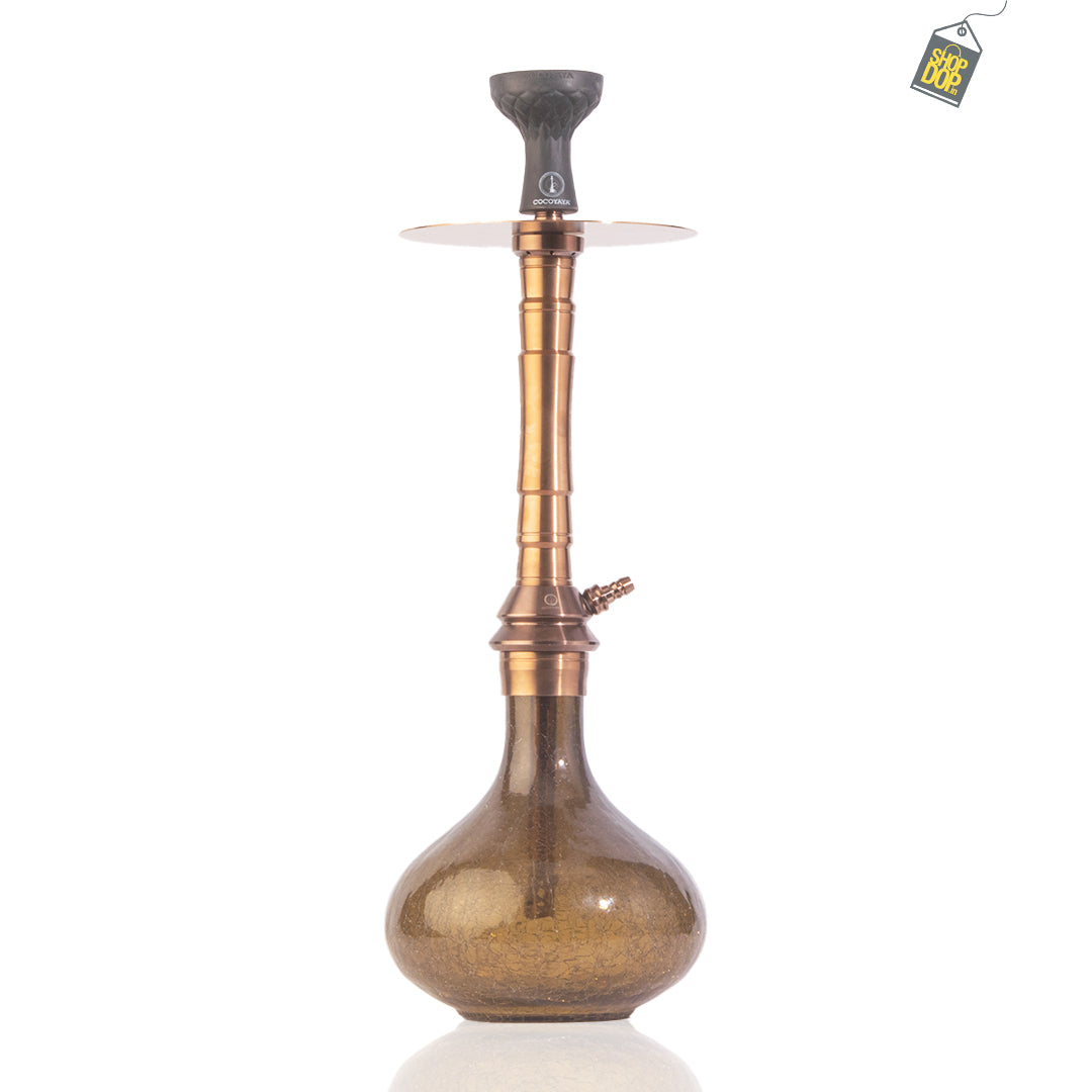 COCOYAYA Vargo Hookah - Bronze / Black Base