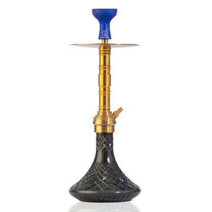 COCOYAYA Vega Hookah - Gold Stem / Black Base