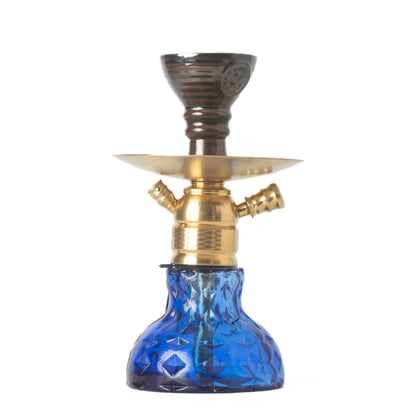 COCOYAYA X11 Hookah - Golden/Dark Blue