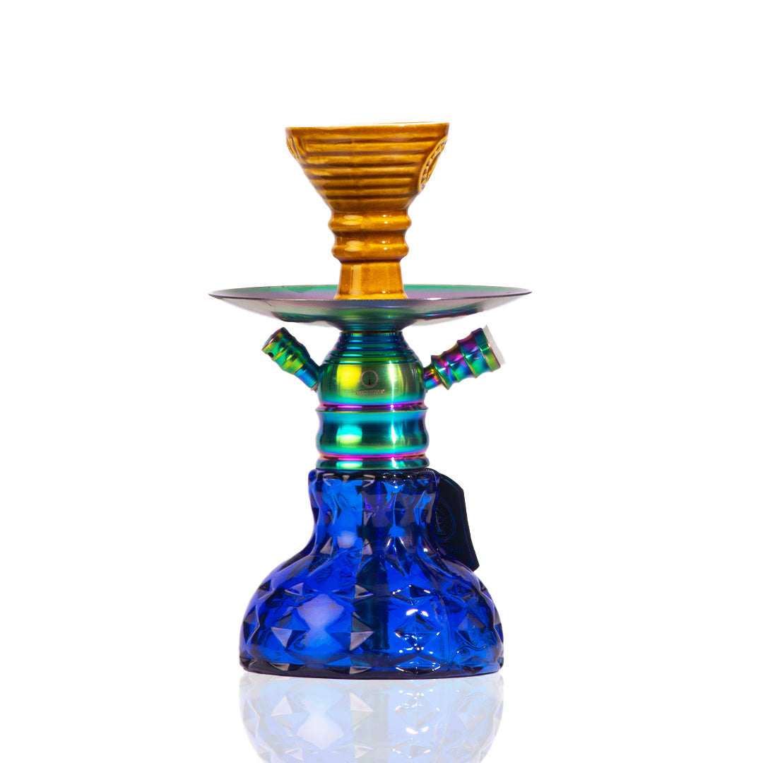 COCOYAYA X11 Hookah - Rainbow / Blue