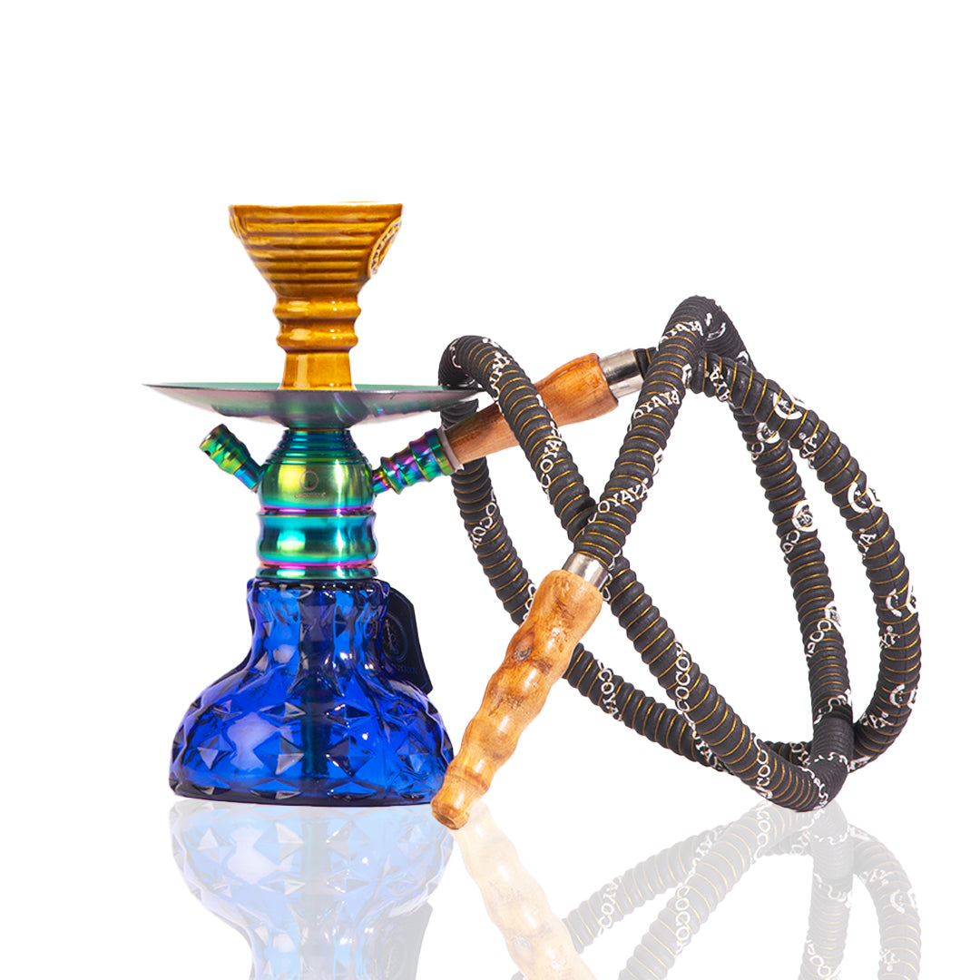 COCOYAYA X11 Hookah - Rainbow / Blue