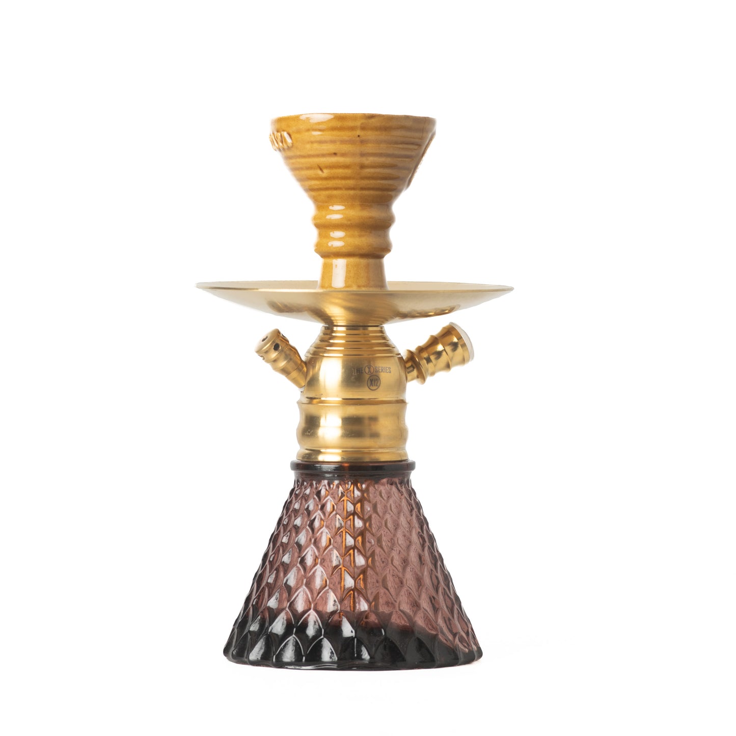 COCOYAYA X12 Hookah - Golden/Purple Base