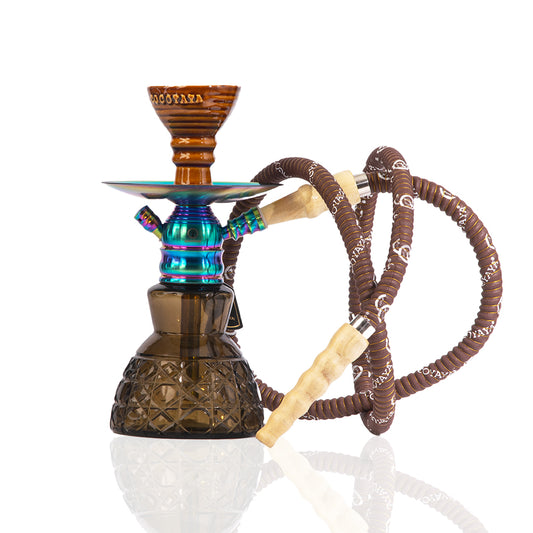 COCOYAYA X13 Hookah - Rainbow / Grey Base