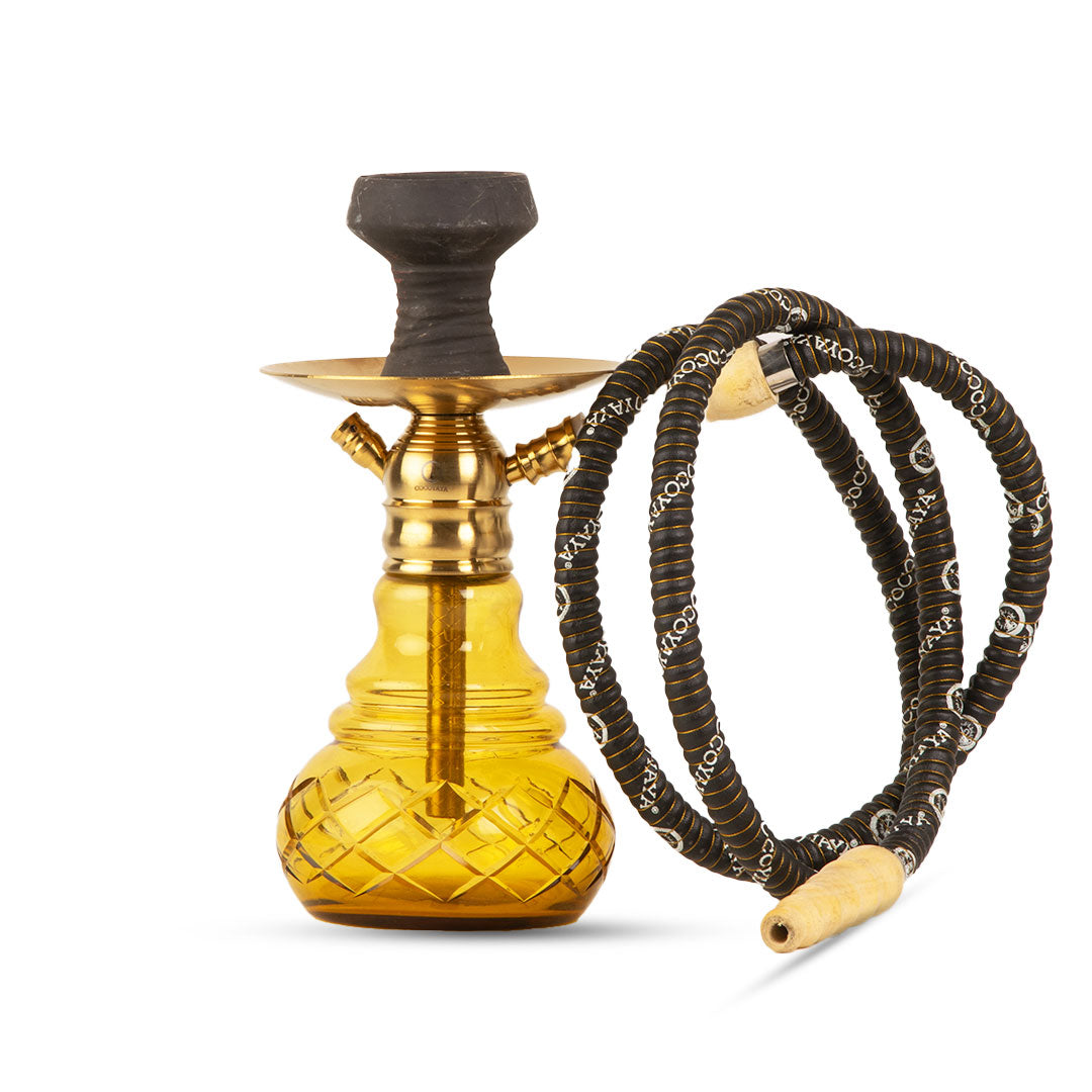 COCOYAYA X5 Hookah - Golden/Goldish Base