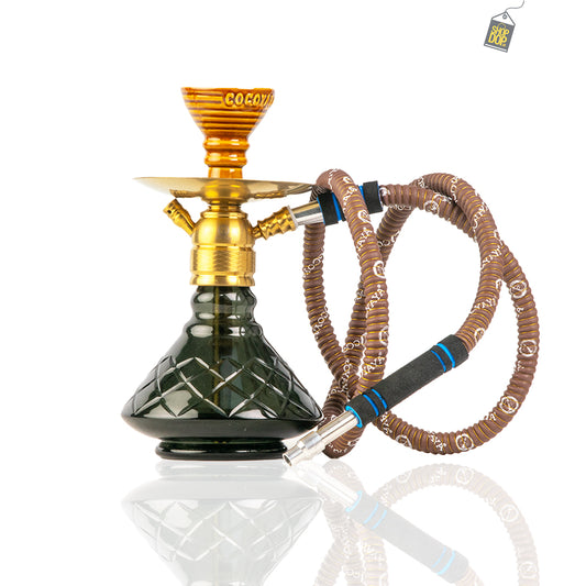 COCOYAYA X8 Hookah - Golden / Black Base