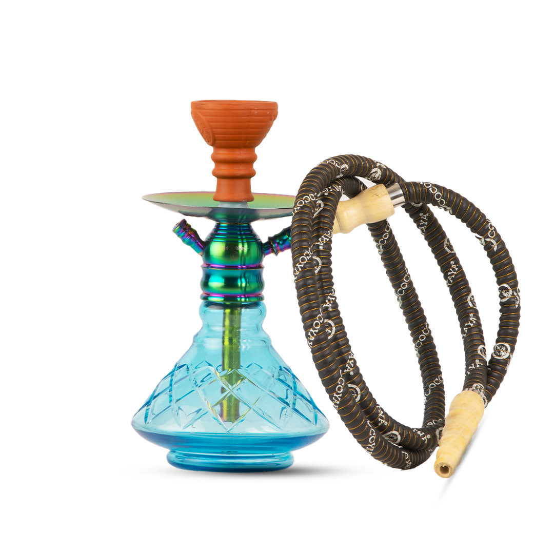 COCOYAYA X8 Hookah - Rainbow (Sky Blue)