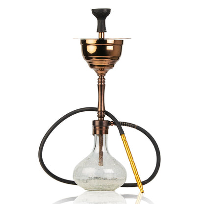 COCOYAYA Yara Hookah - Bronze Stem (Transparent Base)