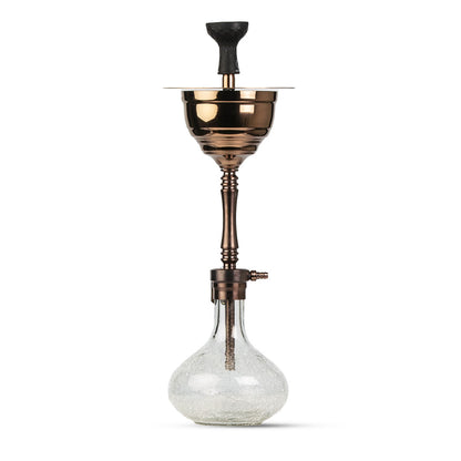 COCOYAYA Yara Hookah - Bronze Stem (Transparent Base)