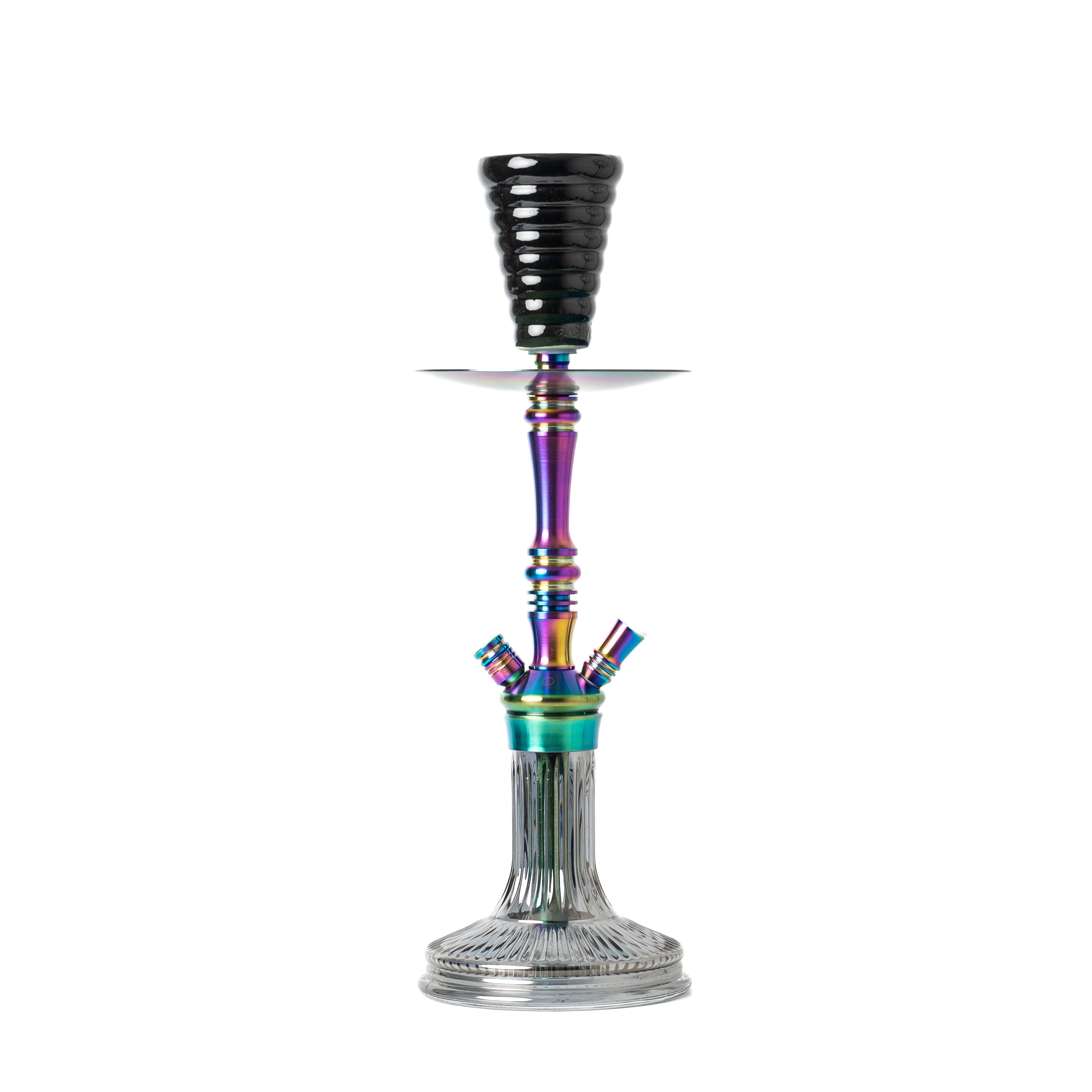 Buy COCOYAYA Barcelona Hookah Rainbow / Black Base shopdop.in