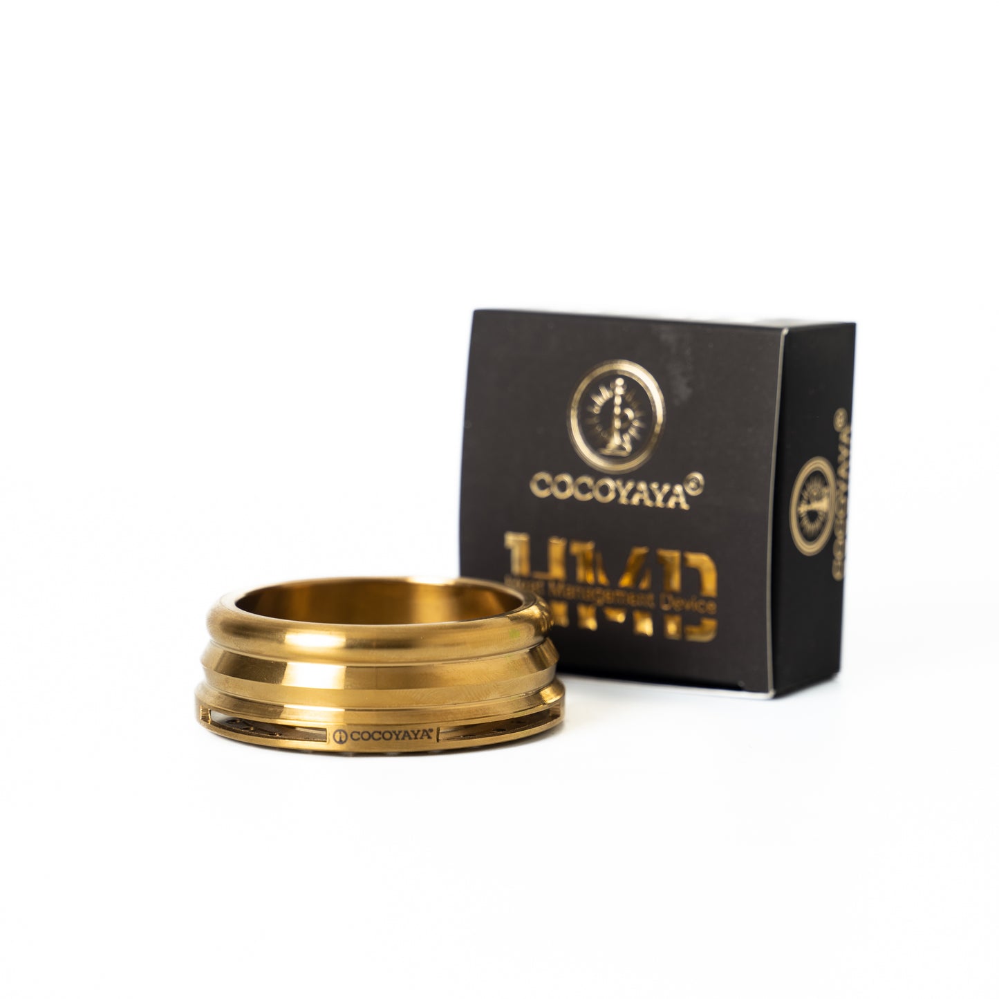 COCOYAYA W Line Hookah HMD - Golden