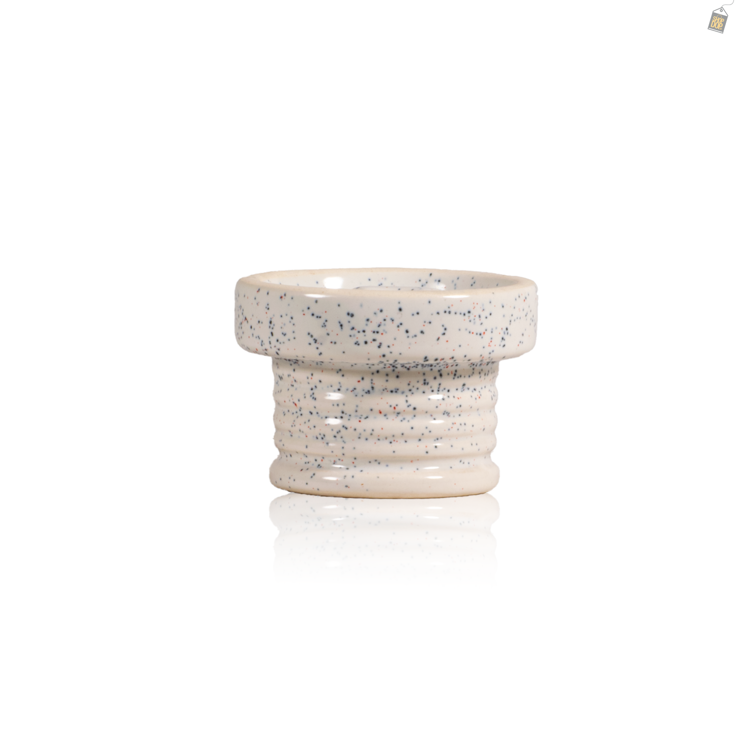 Candy Single Hole Ceramic Hookah Phunnel Bowl - Galaxy