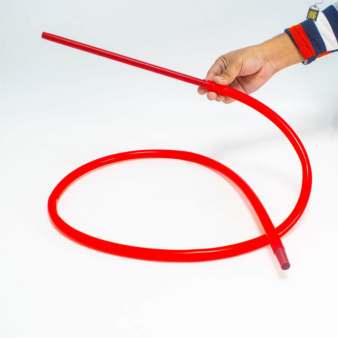 Captain Silicone Hookah Pipe - Red