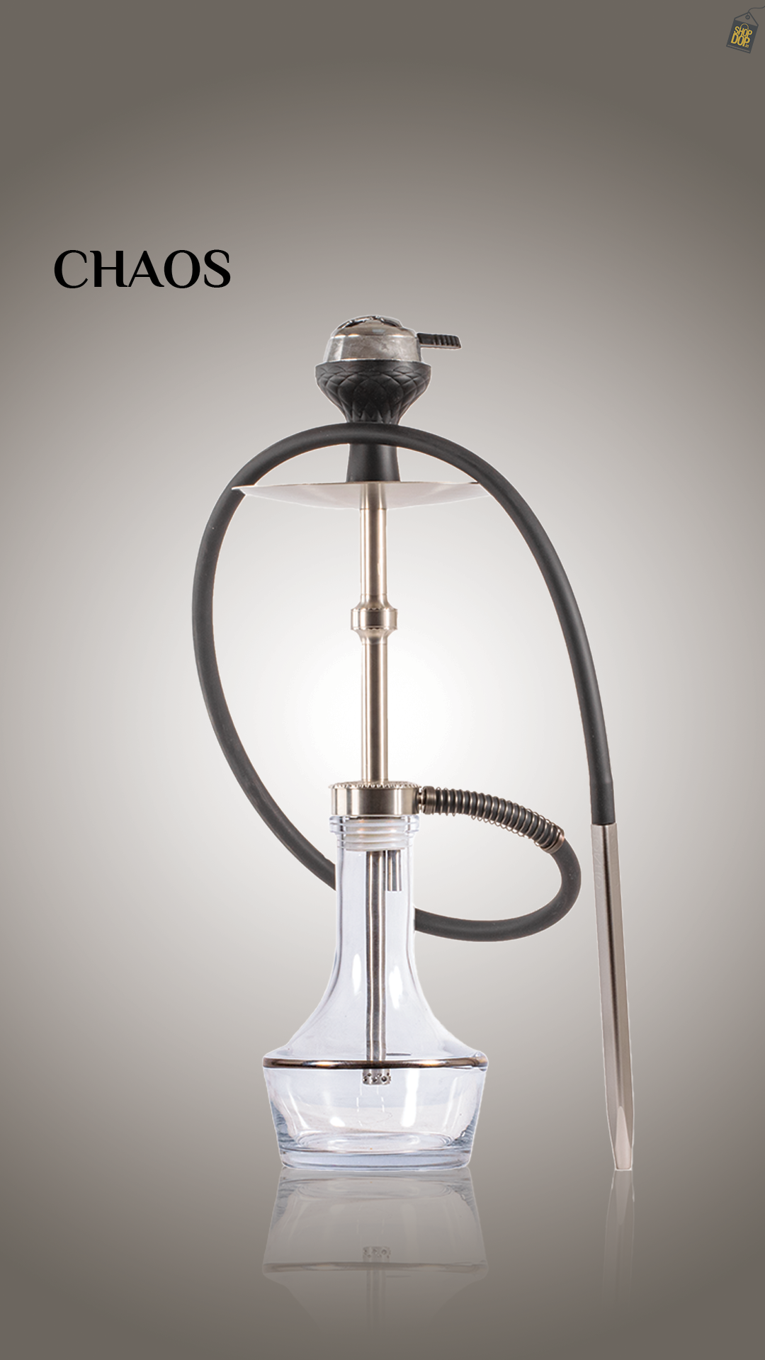 Chaos Hookah - Silver