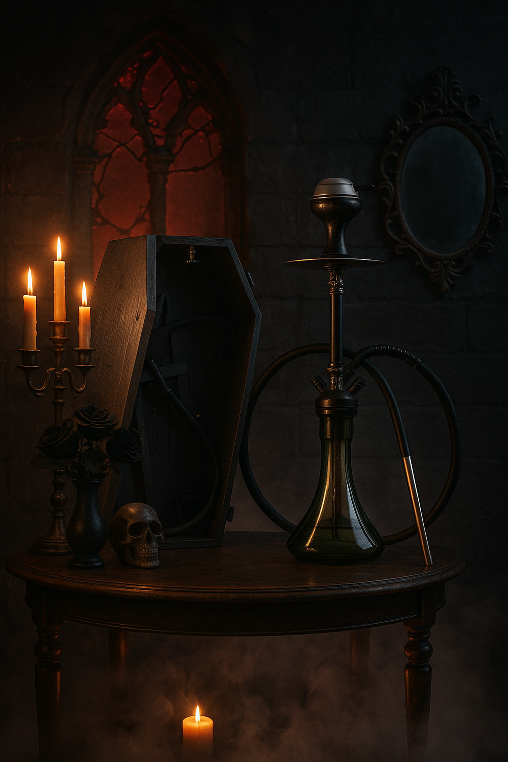 Dusa Hookah with Wooden Box