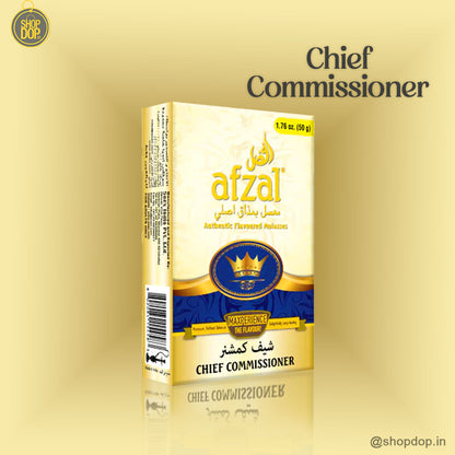 Afzal Chief Commissioner Hookah Flavor- 50g