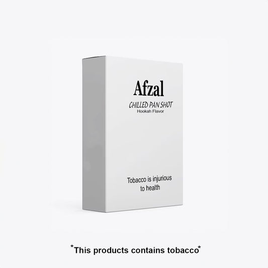 Afzal Chilled Pan Shot Hookah Flavor - 50g