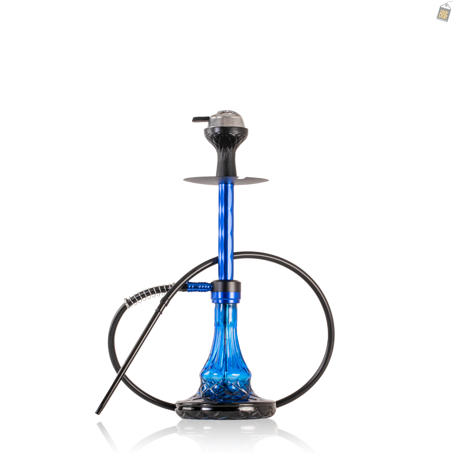 Cloudy Hookah with Bag - Blue