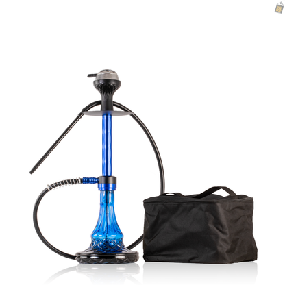 Cloudy Hookah with Bag - Blue