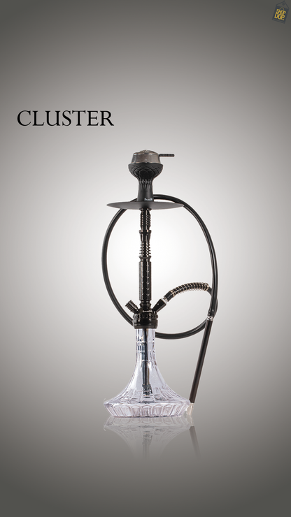 Cluster Hookah - Black