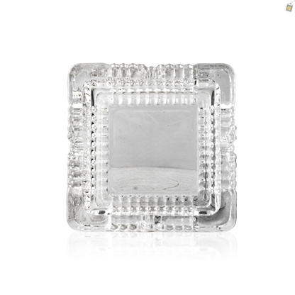 Cluster Small 4 Inch Ashtray - Transparent