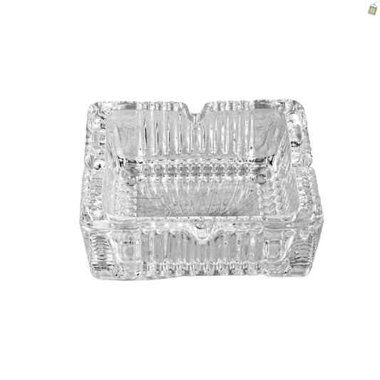 Cluster Small 4 Inch Ashtray - Transparent