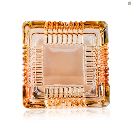 Cluster Long 6 Inch Ashtray - Gold