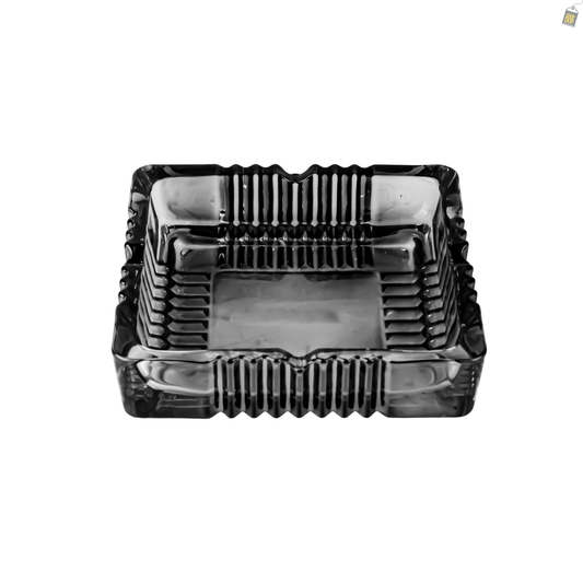 Cluster Long 6 Inch Ashtray - Grey