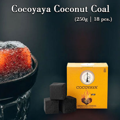कोकोयाया नारियल कोयला (250 ग्राम | 18 पीसी।)