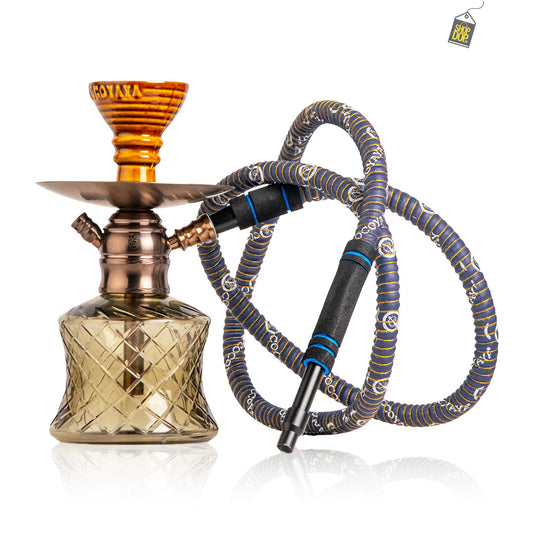 X14 Hookah (Grey Base / Bronze Stem)